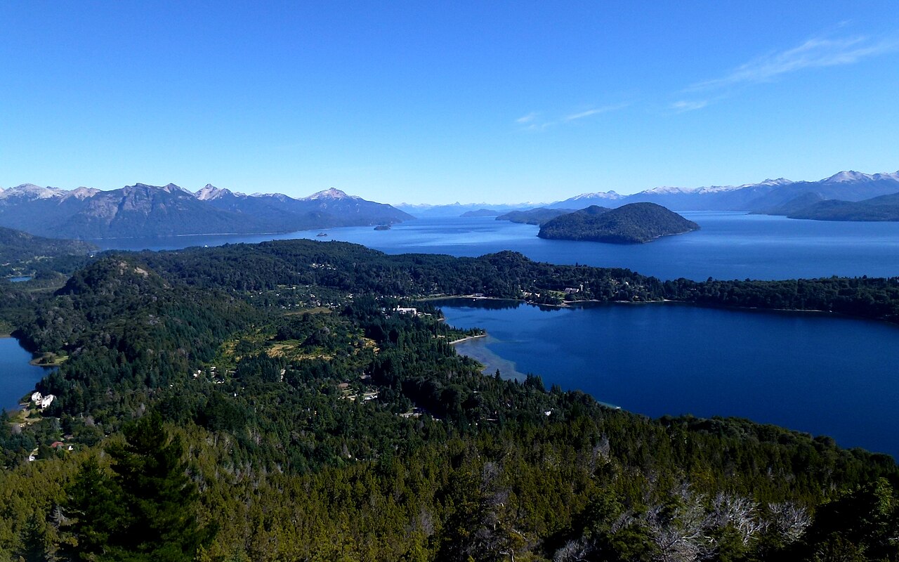 Lago Nahuel Huapi desde el Cerro Campanario, Bariloche